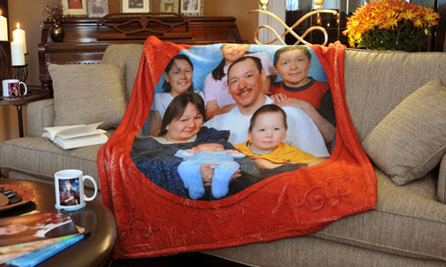 Portrait blanket