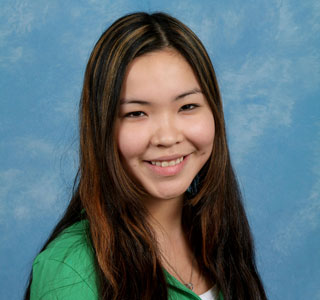 School portrait of young girl